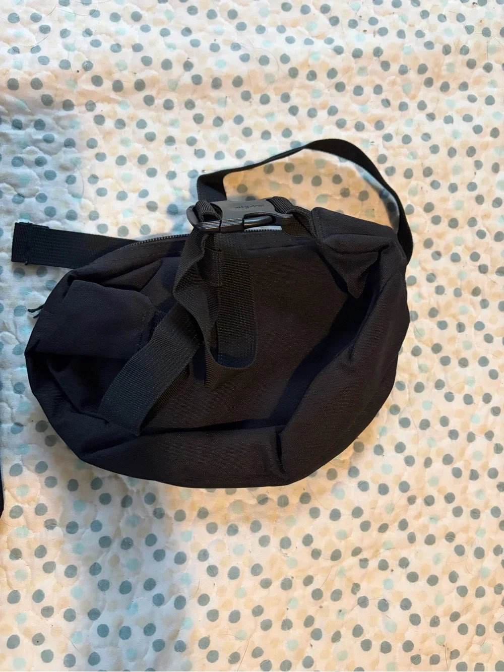 Jansport Black Backpack and Black Waist Pack Set